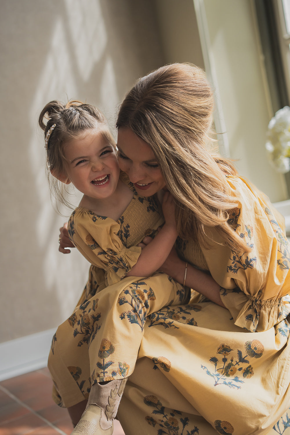 Noé | Blockprinted Dress| Kids
