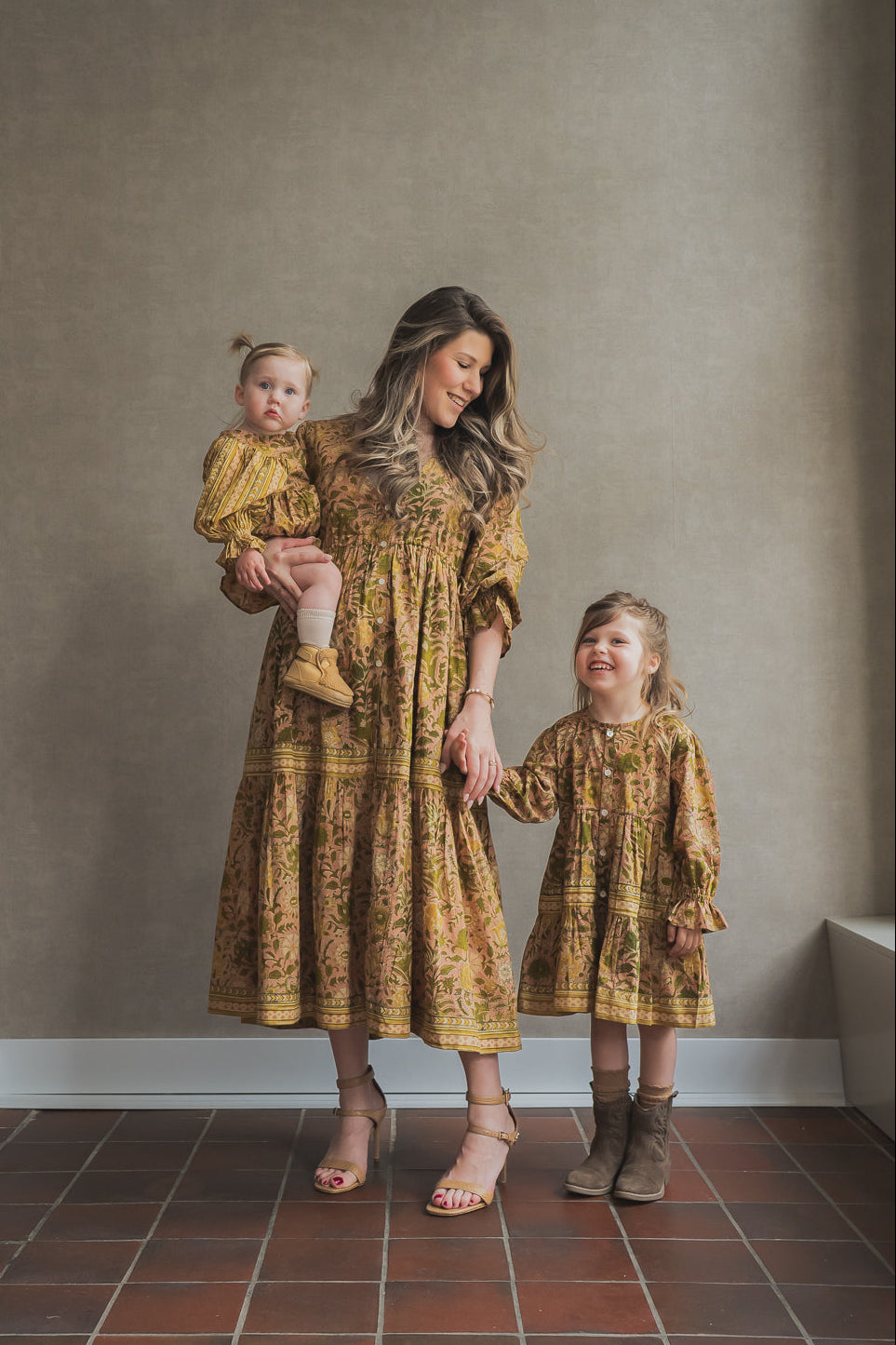 Vieve | Blockprinted Dress | Kids