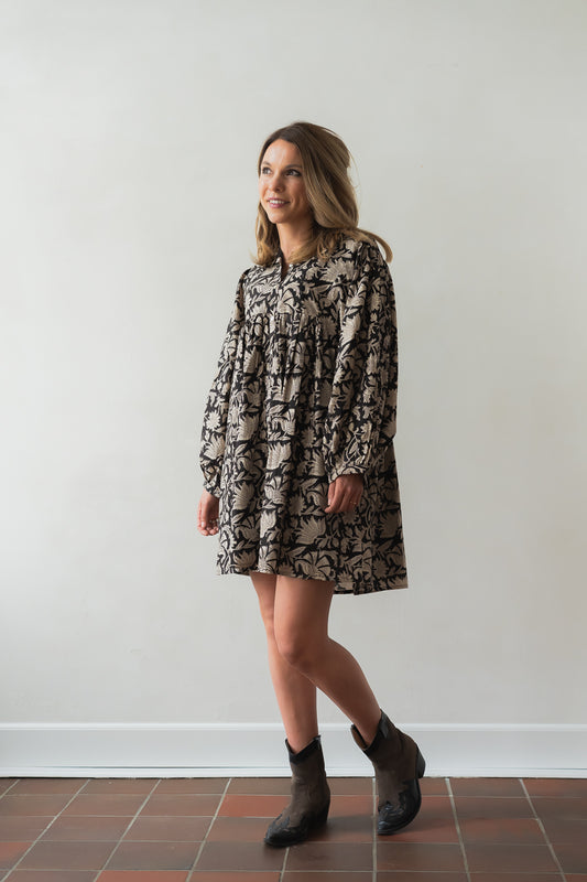 Ivy | Blockprinted Dress | Woman