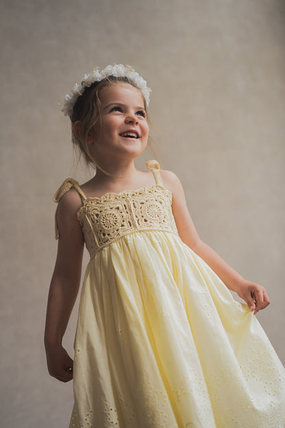 Mia | Crochet Dress | Kids