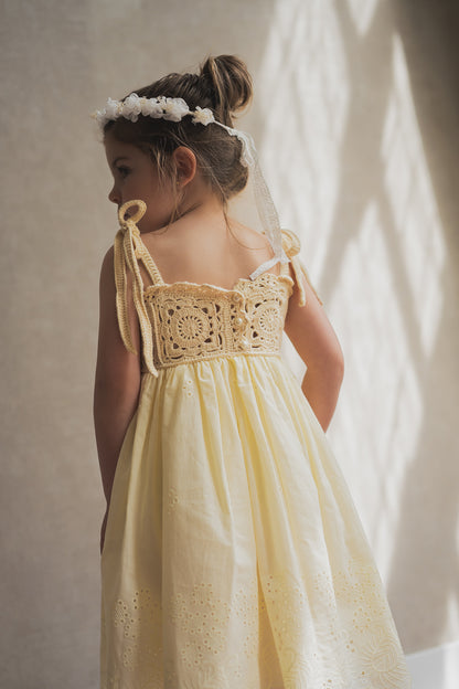 Mia | Crochet Dress | Kids
