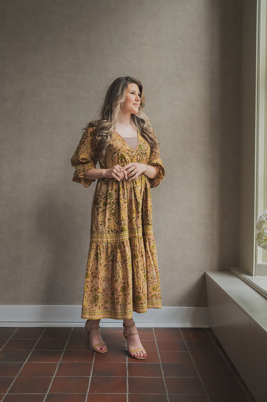 Vieve | Blockprinted Dress | Woman