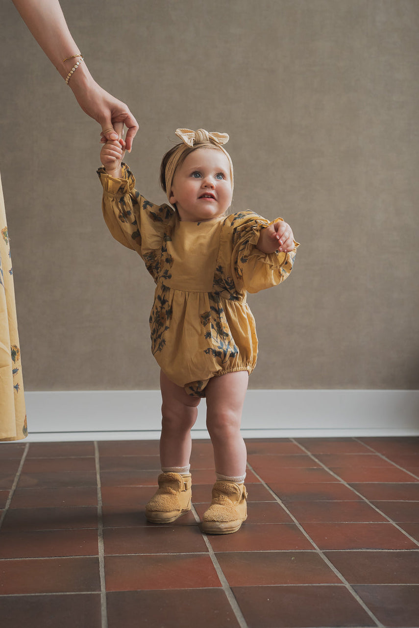 Noé | Blockprinted romper | Baby
